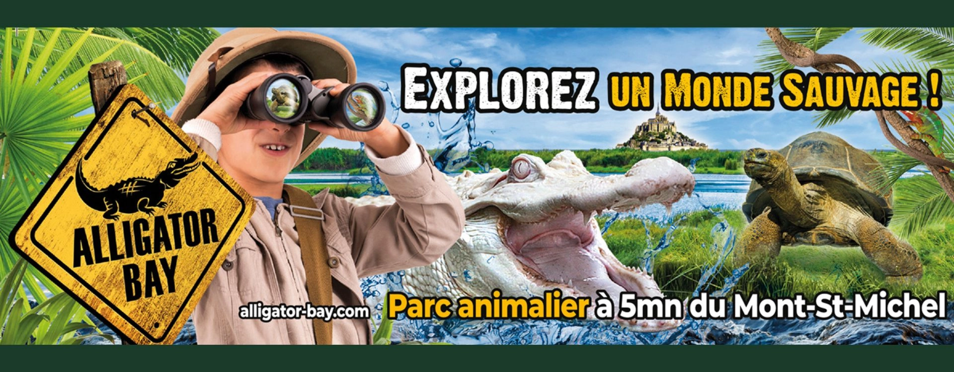 Explorez le monde fascinant d'Alligator Bay Explorez le monde fascinant d'Alligator Bay