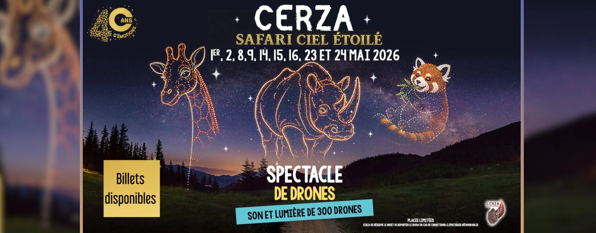 CERZA - SAFARI CIEL ETOILE CERZA - SAFARI CIEL ETOILE