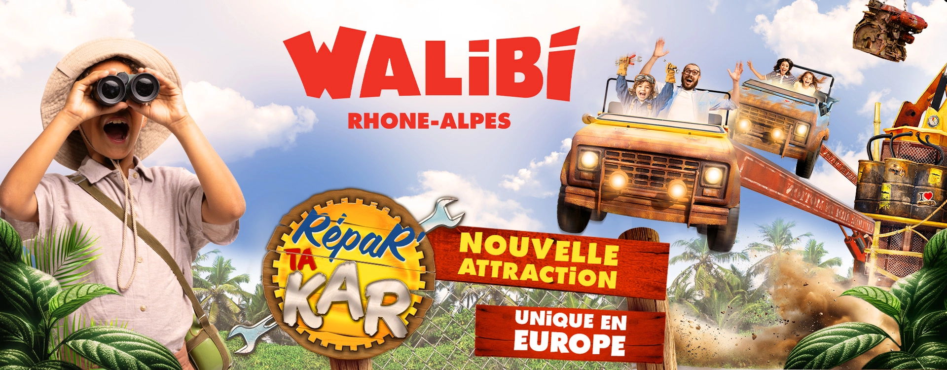 Repar'Ta Kar débarque à Walibi Rhône-Alpes Repar'Ta Kar débarque à Walibi Rhône-Alpes