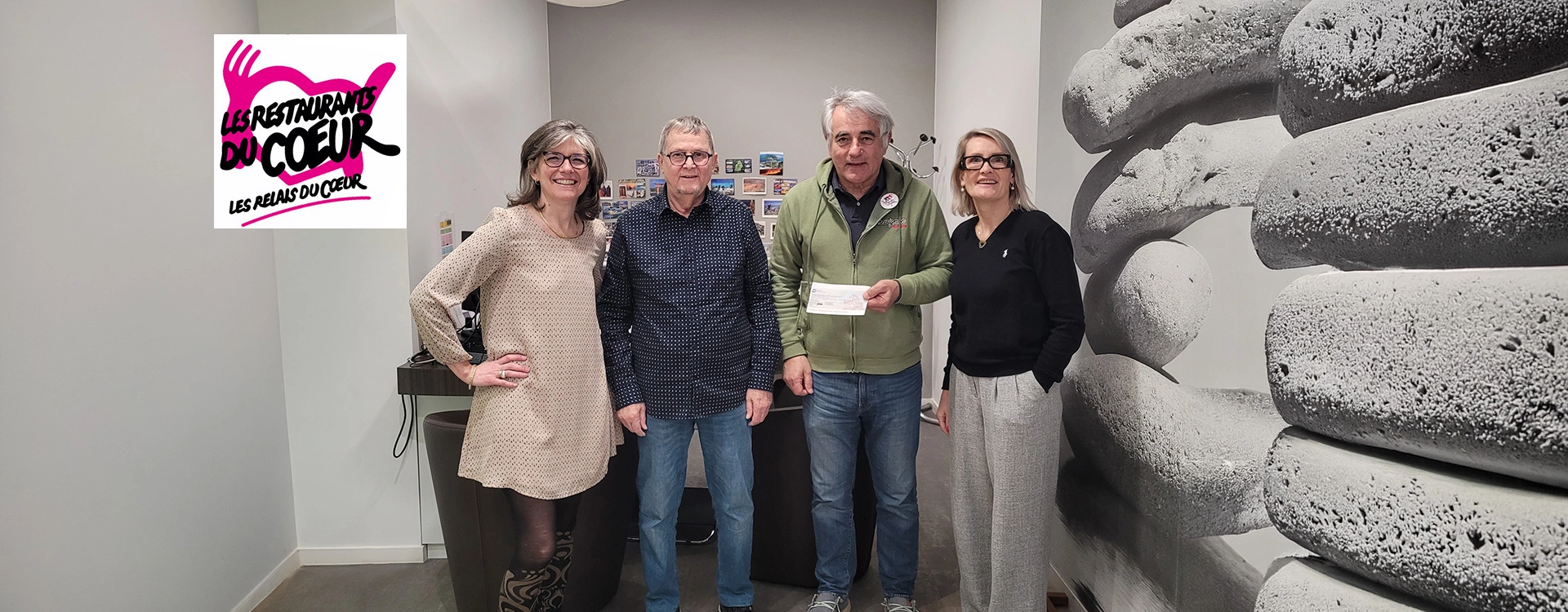 Trip Normand s’engage pour les Restos du Cœur du Calvados Trip Normand s’engage pour les Restos du Cœur du Calvados