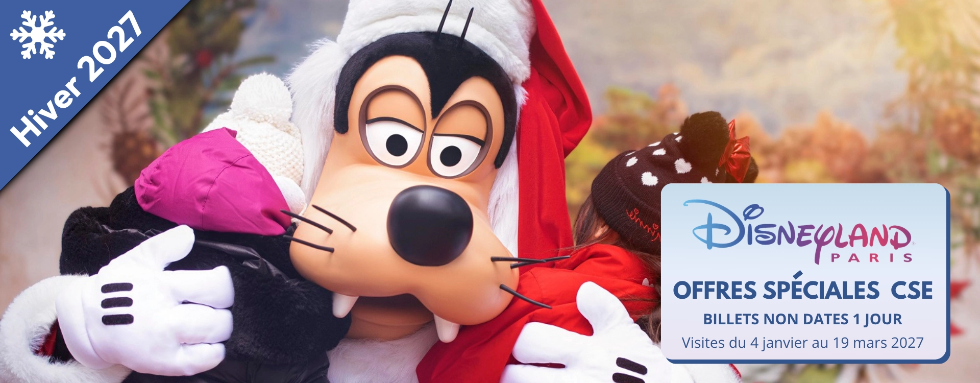 Disneyland Paris - Offres Hiver 2027 Disneyland Paris - Offres Hiver 2027